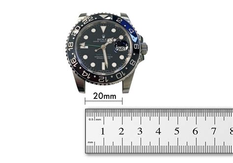 rolex gmt band size